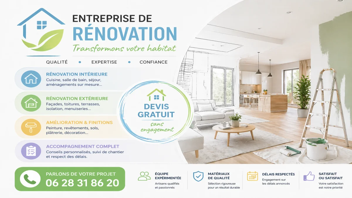 Entreprise du bâtiment à Lamanon travaux