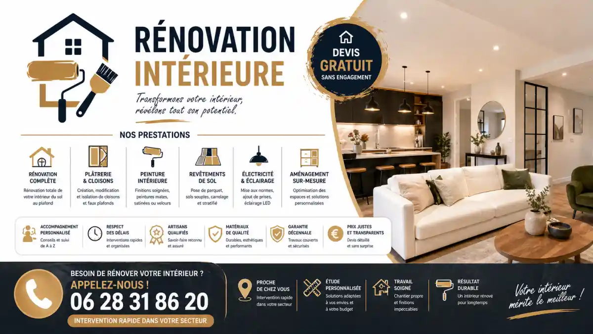 Rénovation intérieur à Martigues travaux maison
